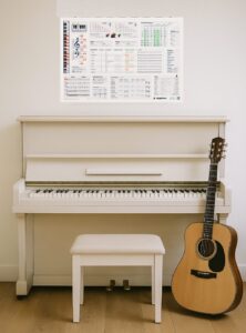 Appiano muziektheorie poster – (fysieke poster)