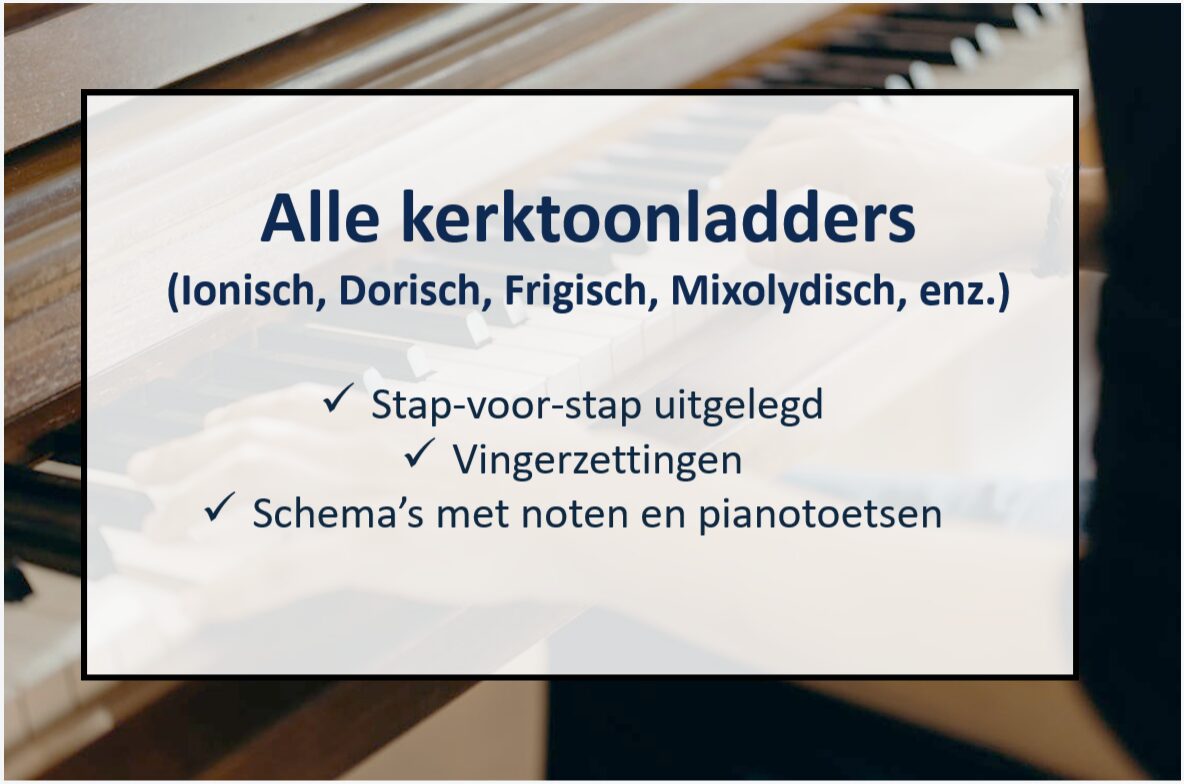 Alle kerktoonladders uitgelegd pakket