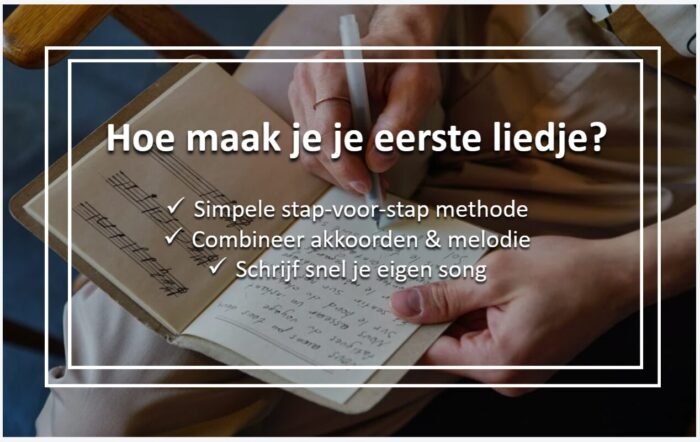 Hoe maak je eerste nummer samen met appiano