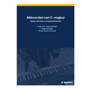 Akkoorden van c majeur front Appiano